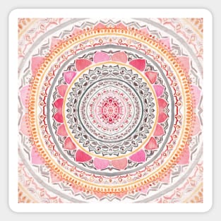 Pastel Bohemian Mandala Sticker